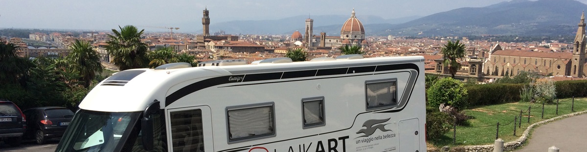 By camper van in Florence & surroundings 