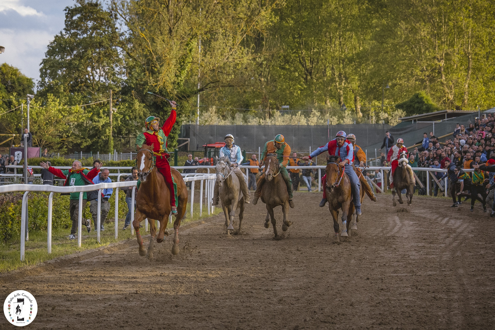 Palio delle contrade - Historical parade and horse race in Fucecchio