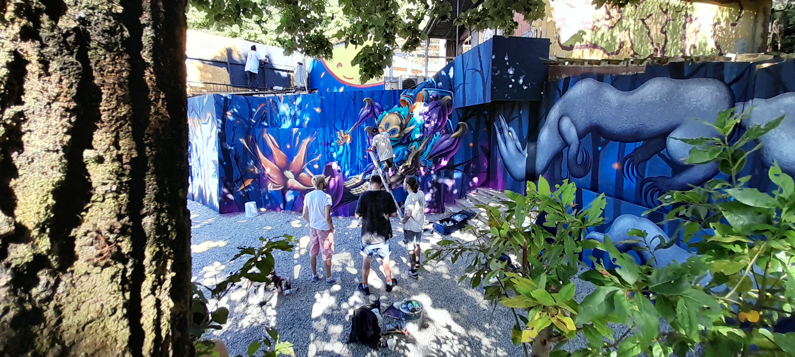 street artist all'opera